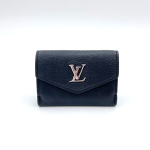 Louis Vuitton Lockmini Trifold Leather Wallet